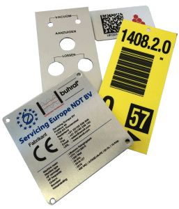 Labels voor Machines, Magazijn of Kantoor