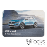 VIP card anodized aluminium