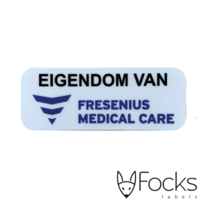 Slagvaste sticker eigendom